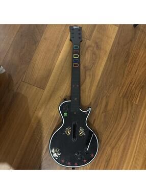 Xbox 360 Guitar Hero Gibson Les Paul Wireless Controller Power On